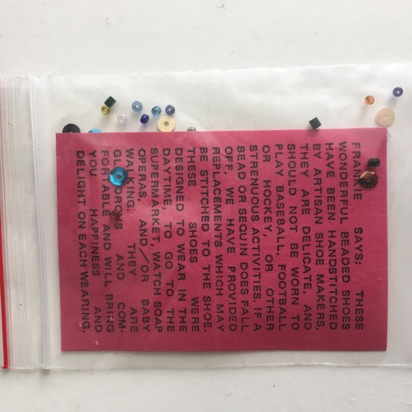 Frankie and Baby Beaded and Sequin Wedge - Picture 5 of 7